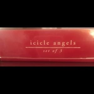 3 boxes of Glass Angel Christmas Ornaments